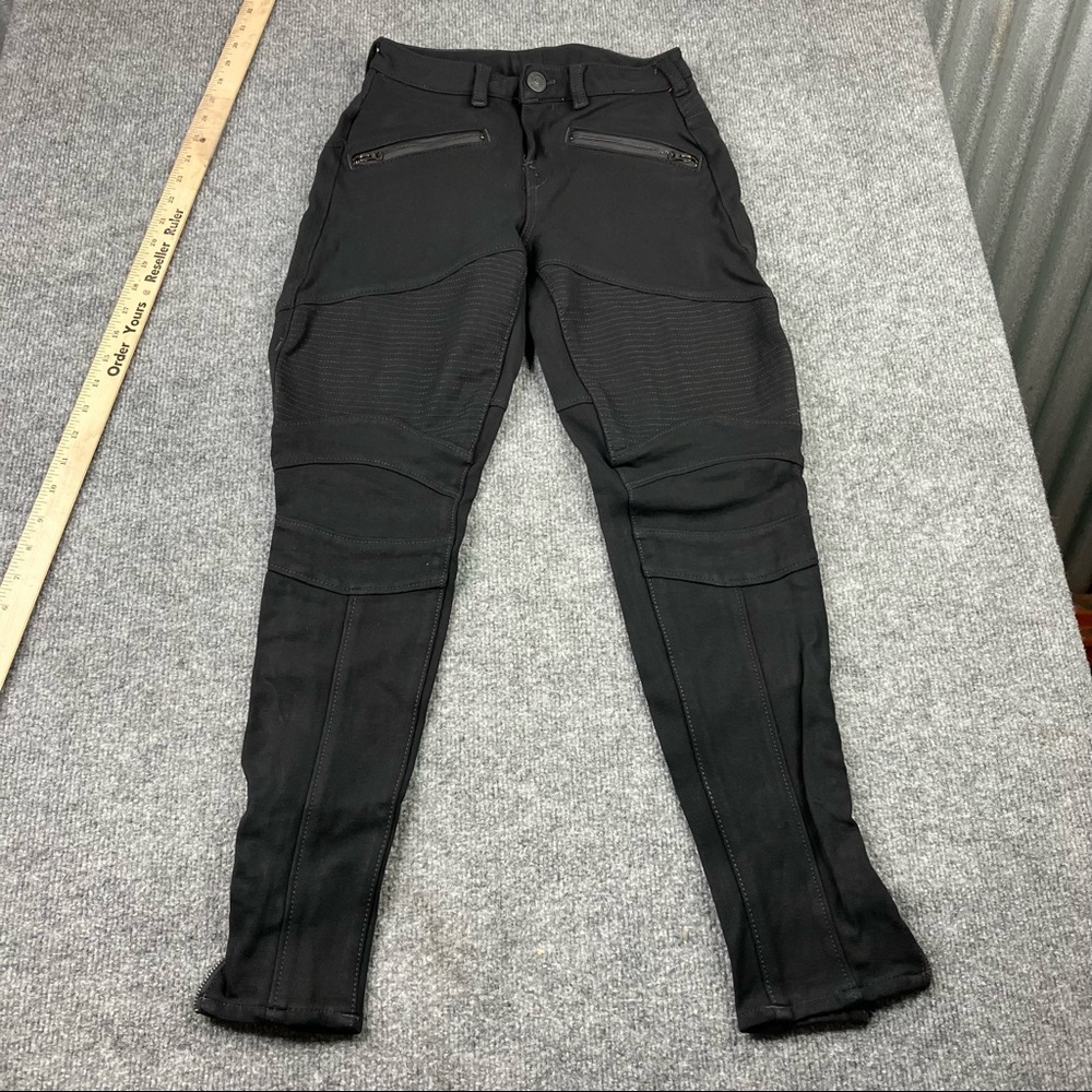True Religion mid rise skinny black  jeans women's‎ 28